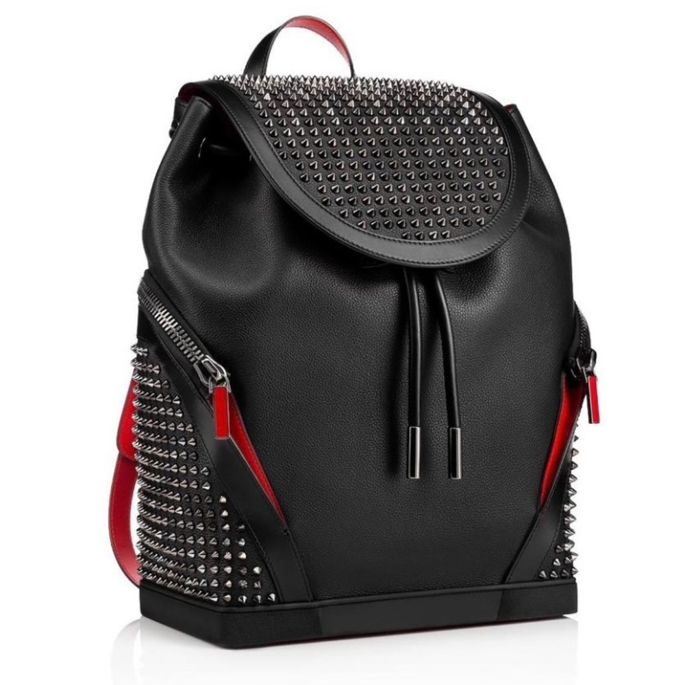 RARE Christian Louboutin Studded Backpack - Picture 1 of 9
